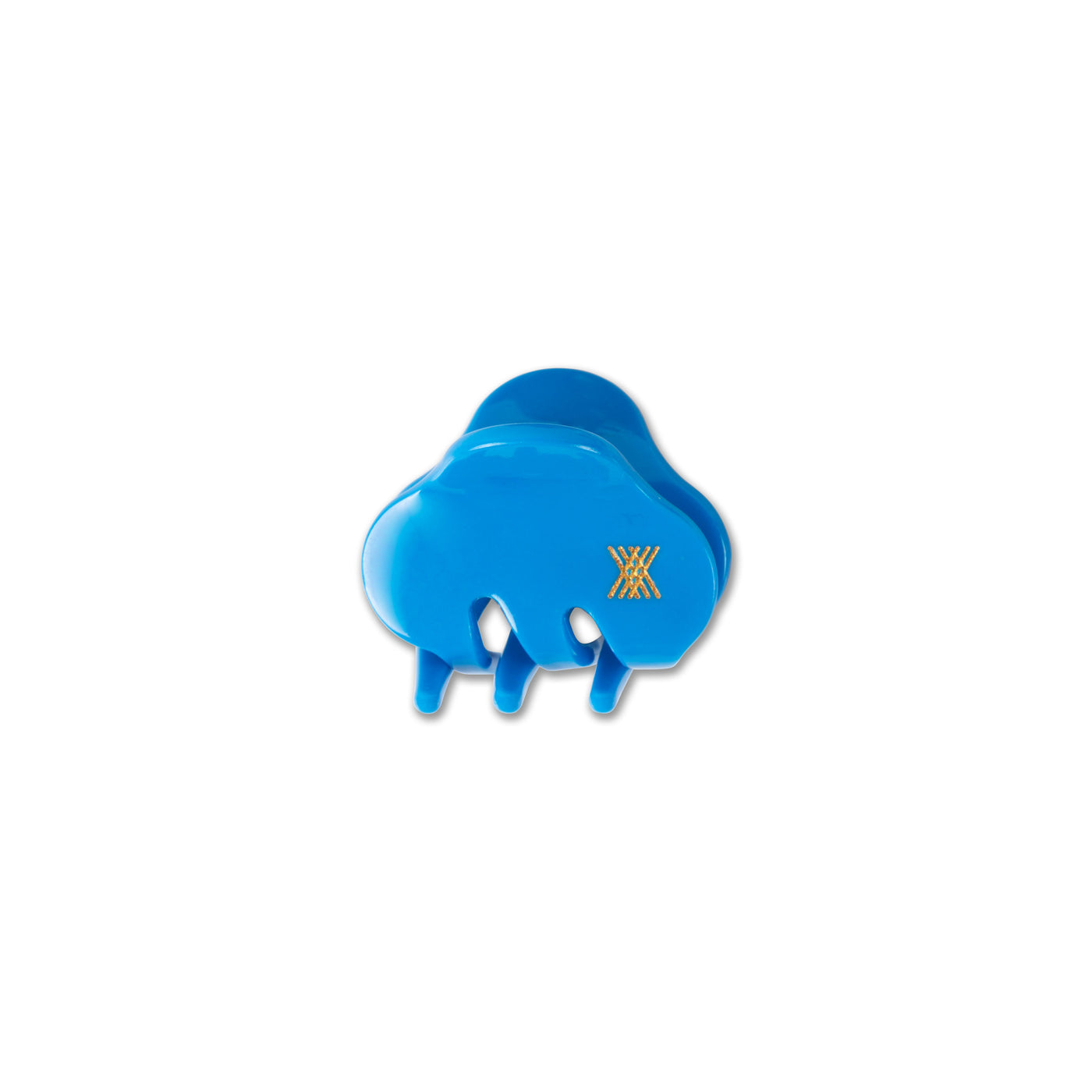 hair clamp small - blue blue