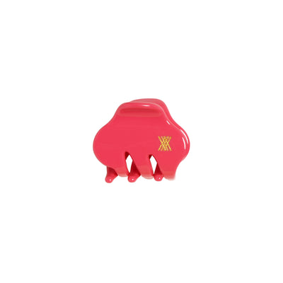 hair clamp small - bright pink