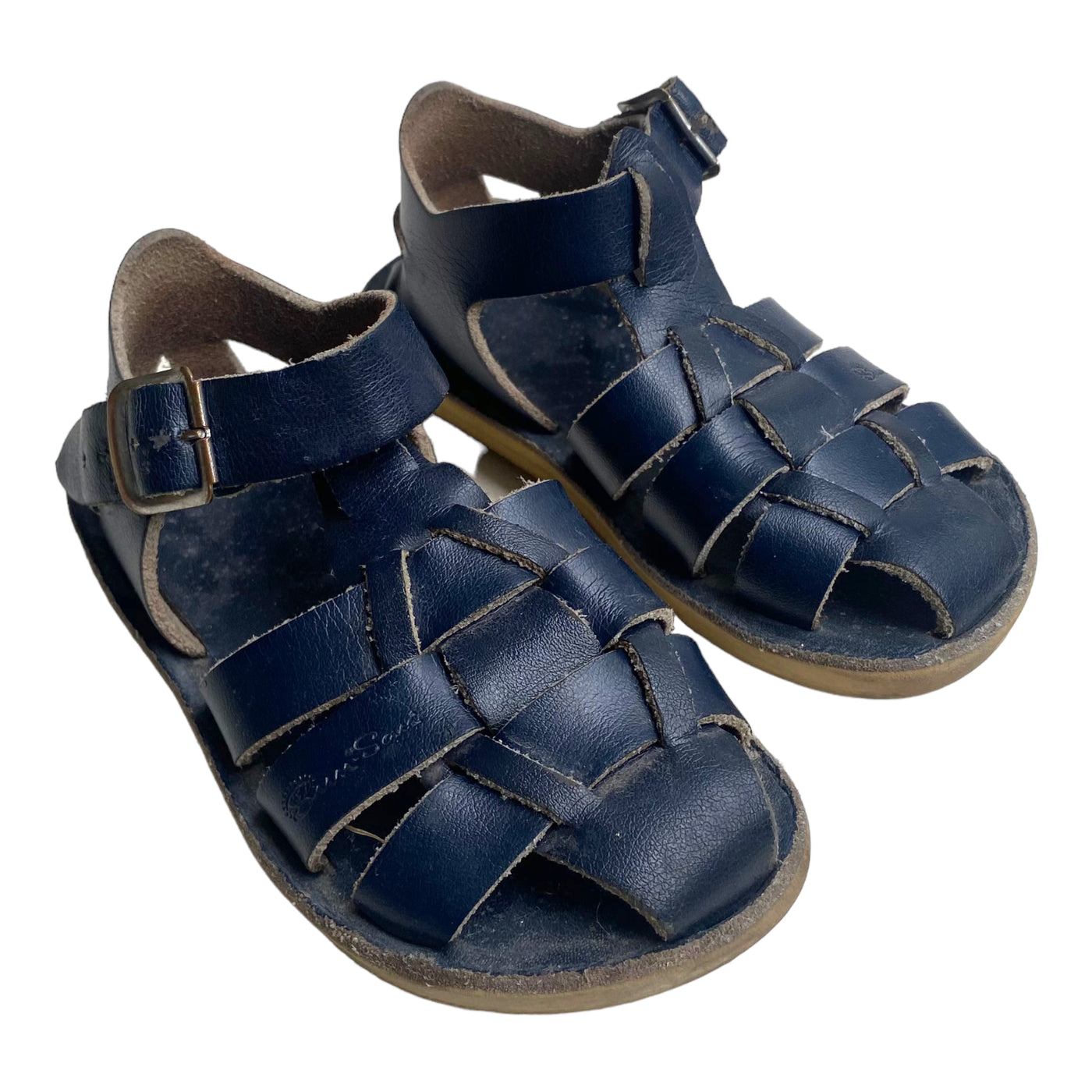 Salt water sandals blue size 7 / 23