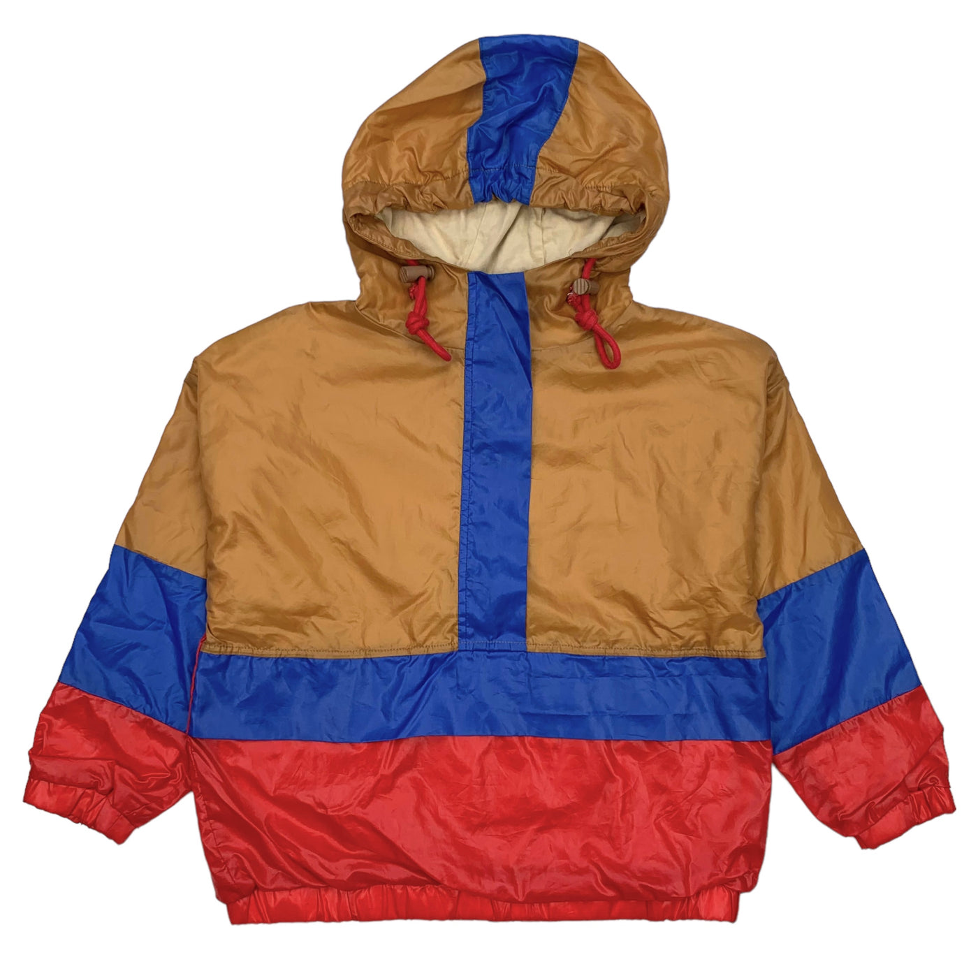 Repose AMS anorak jacket color block 6y