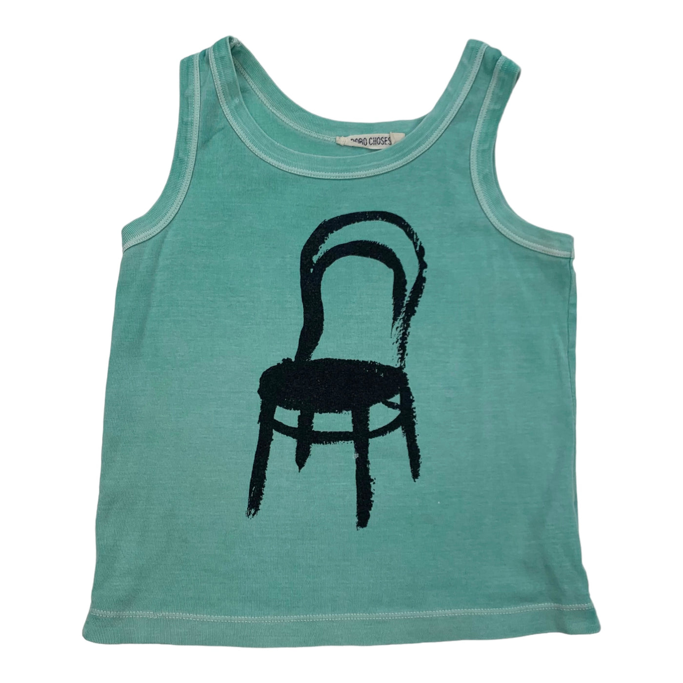 Bobo choses singlet green chair size 6 - 7 years
