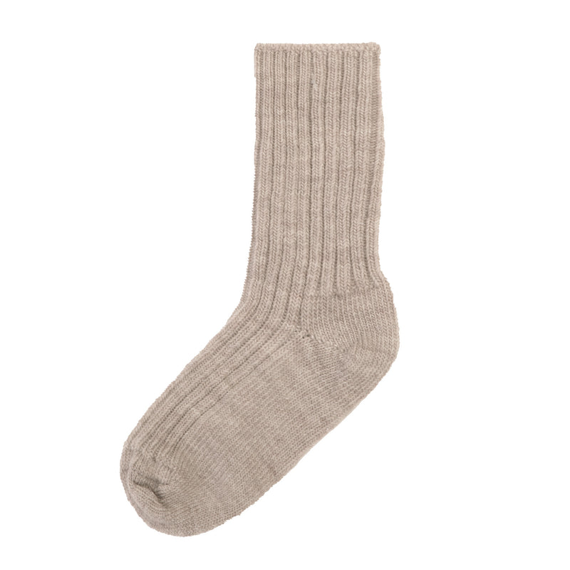 joha - wool blend socks beige melange