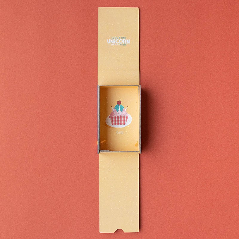 Londji Unicorn Tiny Puzzle – 24-piece eco-friendly children’s jigsaw made in Barcelona from recycled materials, illustrated by Txell Darné.