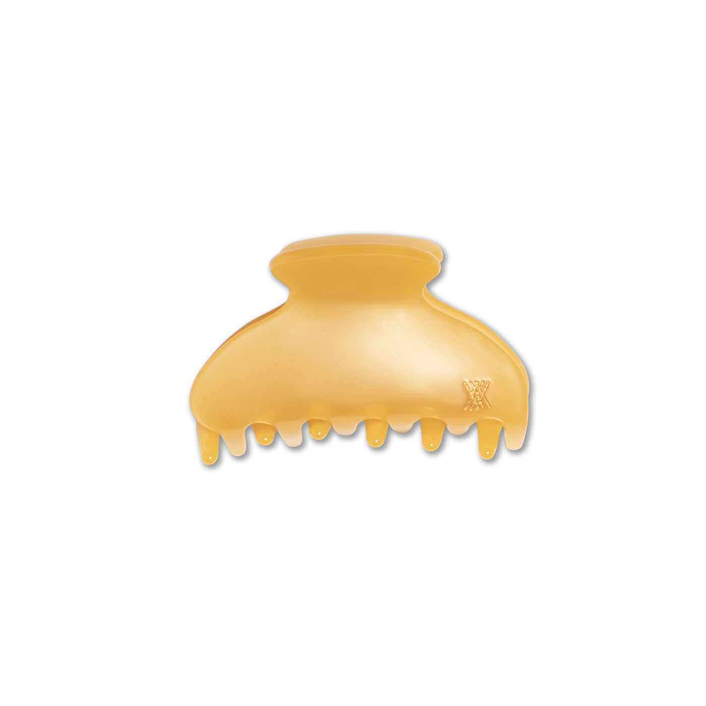 medium hair clamp - golden