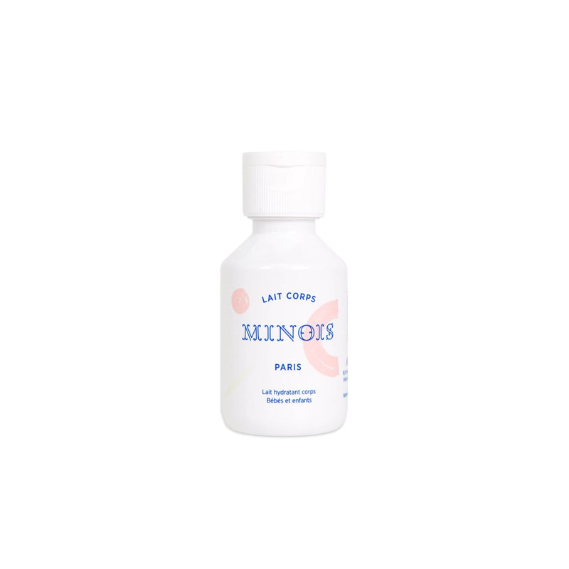 Minois Body Milk 100 ml travel size gentle nourishing baby lotion
