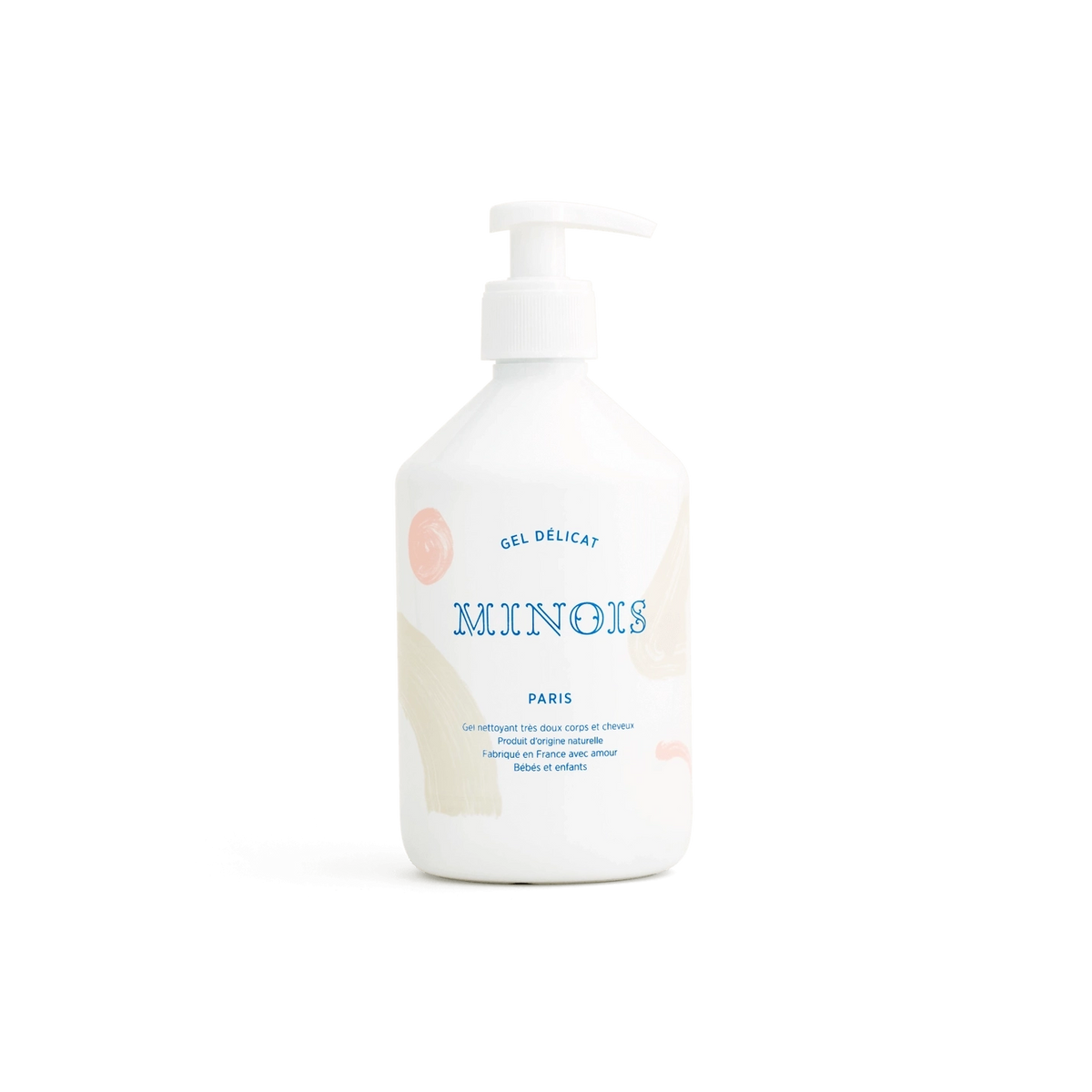 Minois Delicate Gel 500 ml gentle body and hair wash for babies