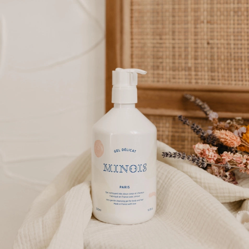 Minois Delicate Gel 500 ml gentle body and hair wash for babies