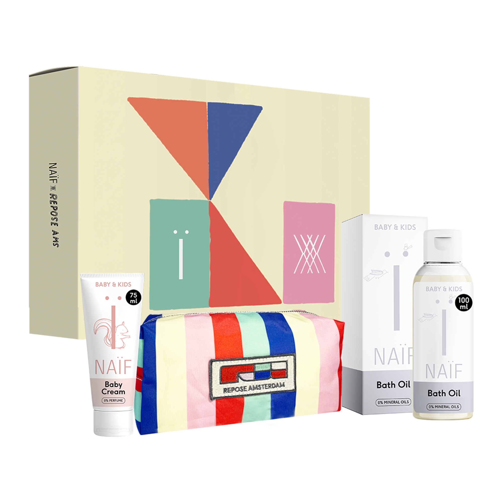 Naif X Repose AMS - Tiny Human Essentials Kit