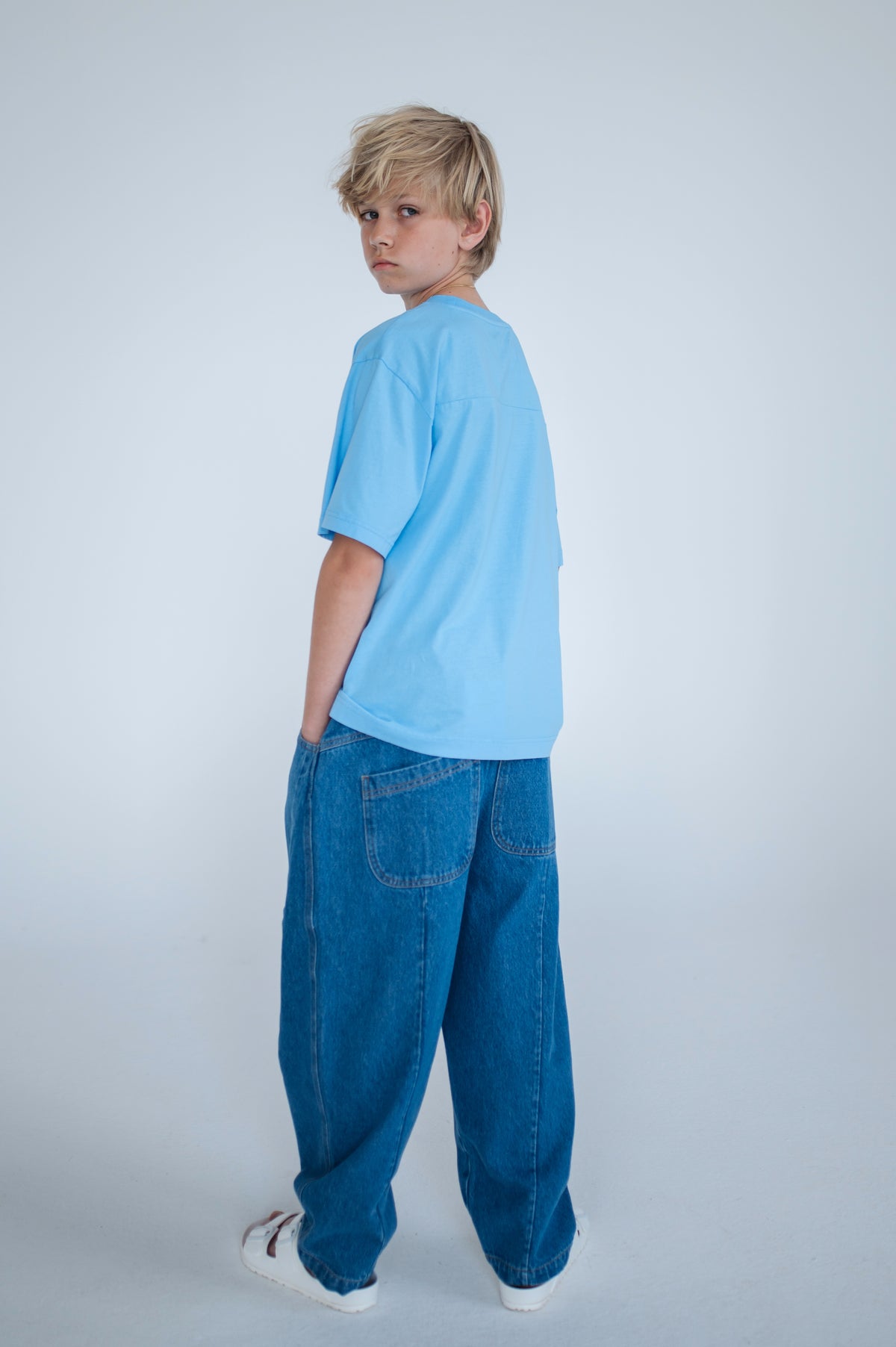 tee shirt - summer day blue