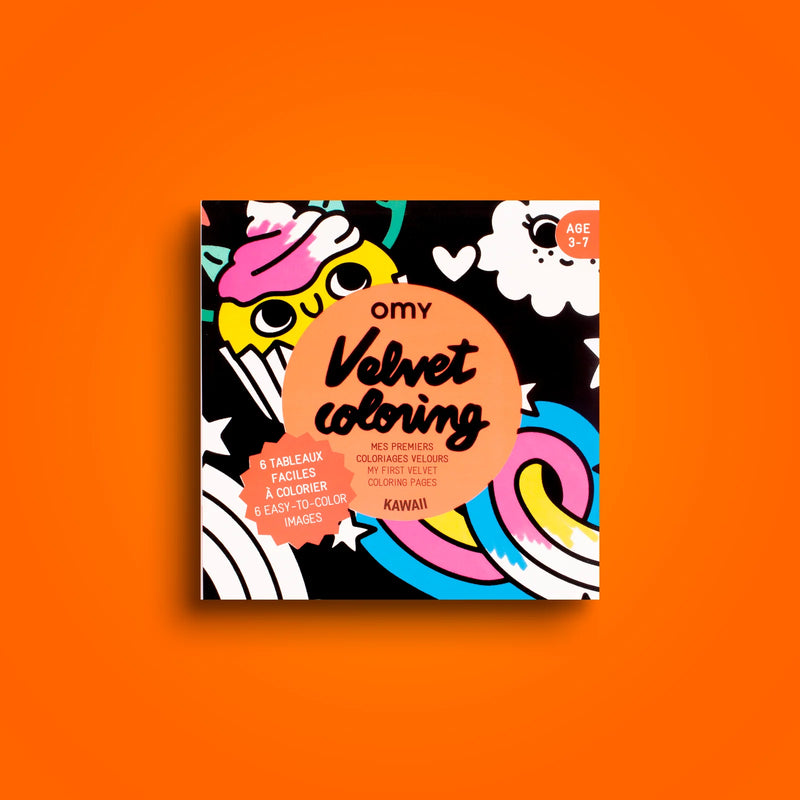 omy Kawaii coloring velvet