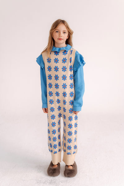 knit onesie - daisy