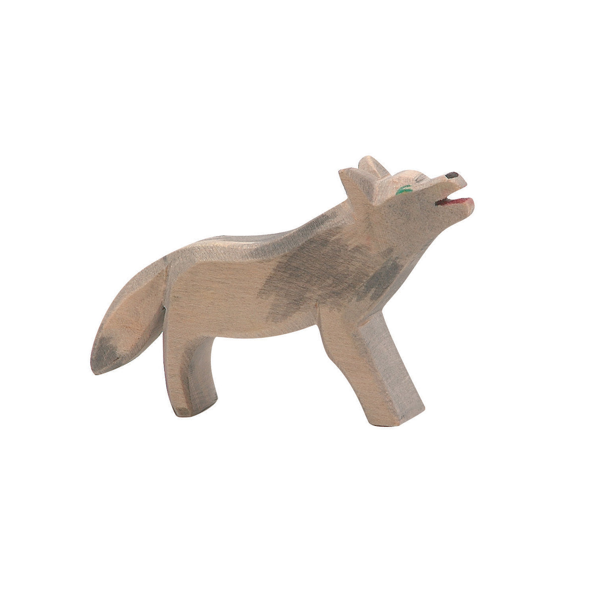 Handcrafted Ostheimer fairy wolf wooden toy figure – sustainable toy for imaginative play