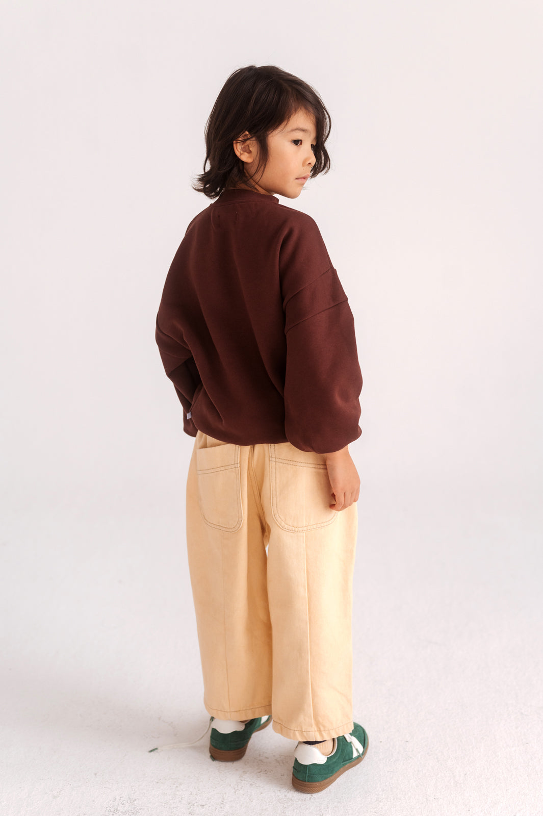 wide pant - warm sand