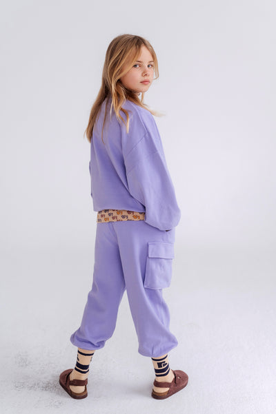 cargo pants - bright violet