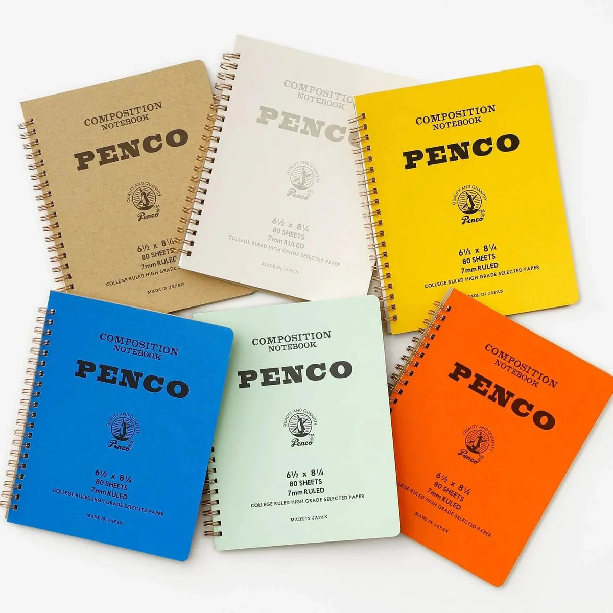 Penco Coil Notebook Large - Yellow