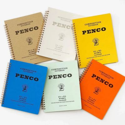 Penco Coil Notebook Large - Yellow