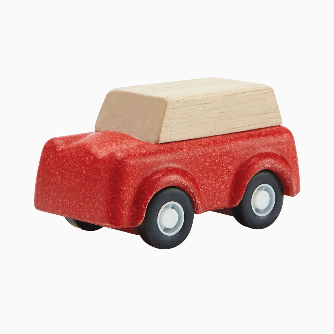 Plan Toys - SUV red