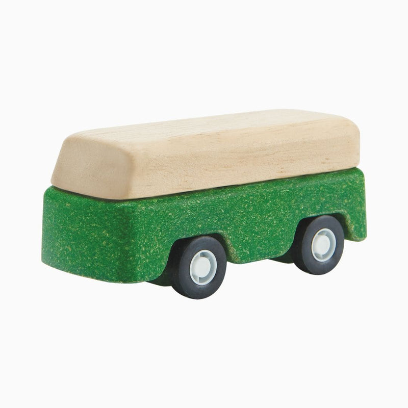 Plan Toys - bus green