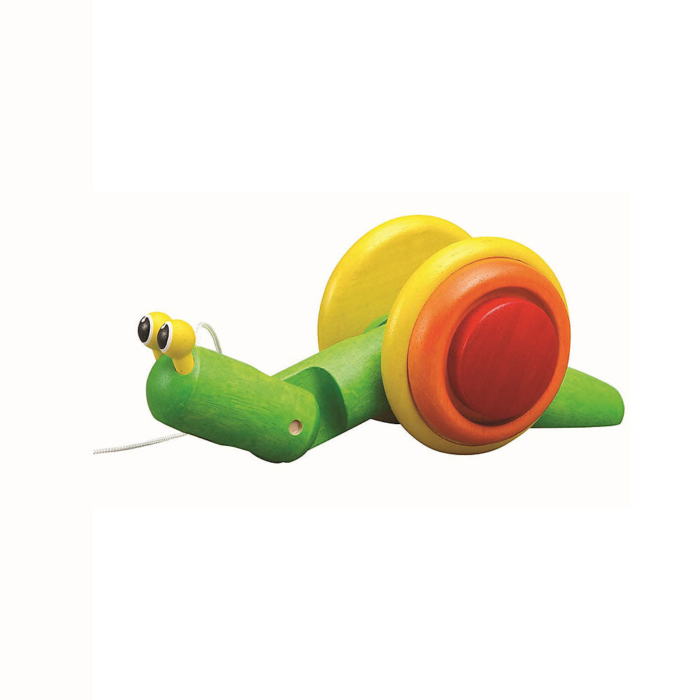 Plan Toys - pull along snail