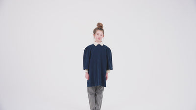 at ease blouse - warm oyster