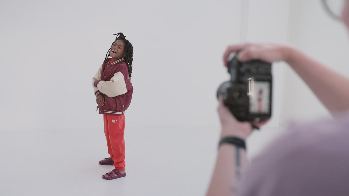 sweatpant - flame red
