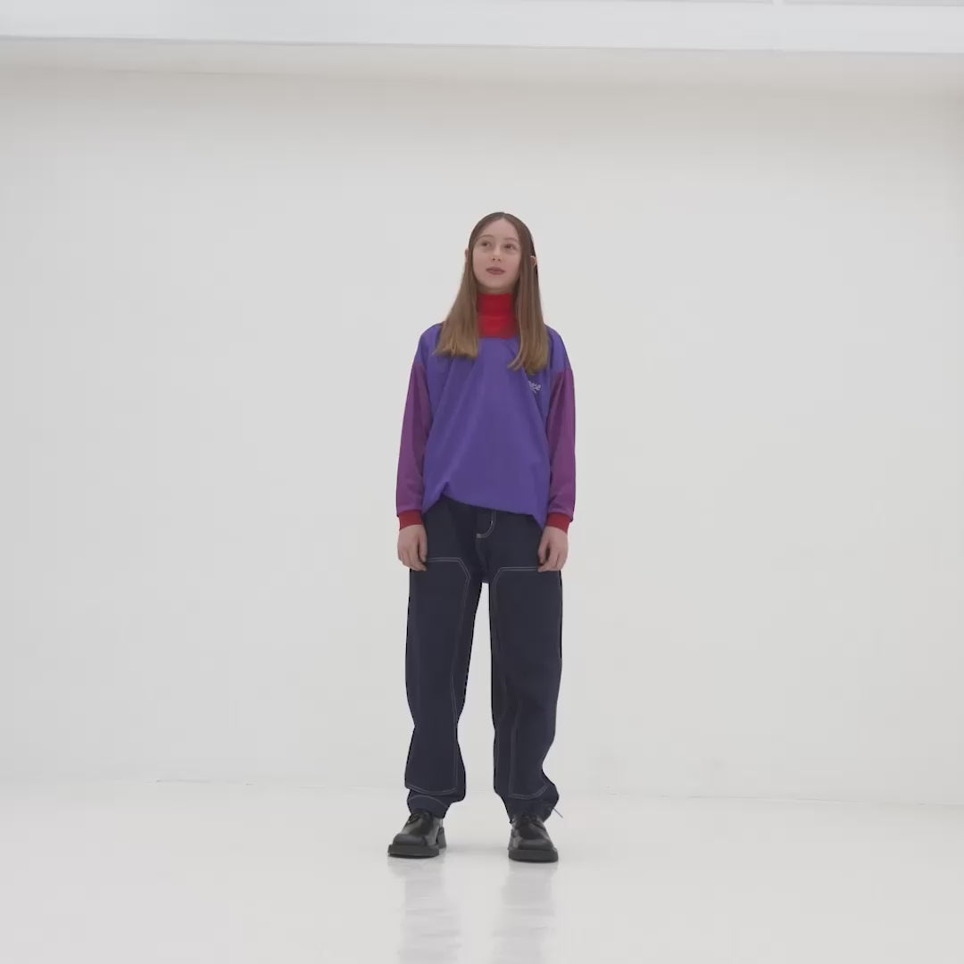sports jersey - orchid pop colour block