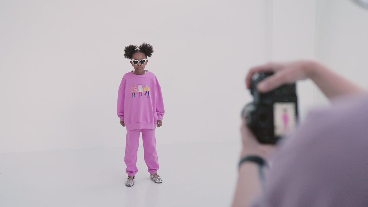 cozydrop sweater - mauve orchid