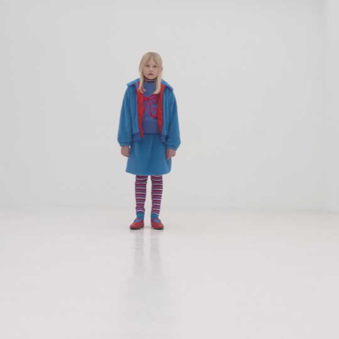 petite skirt - magic blue