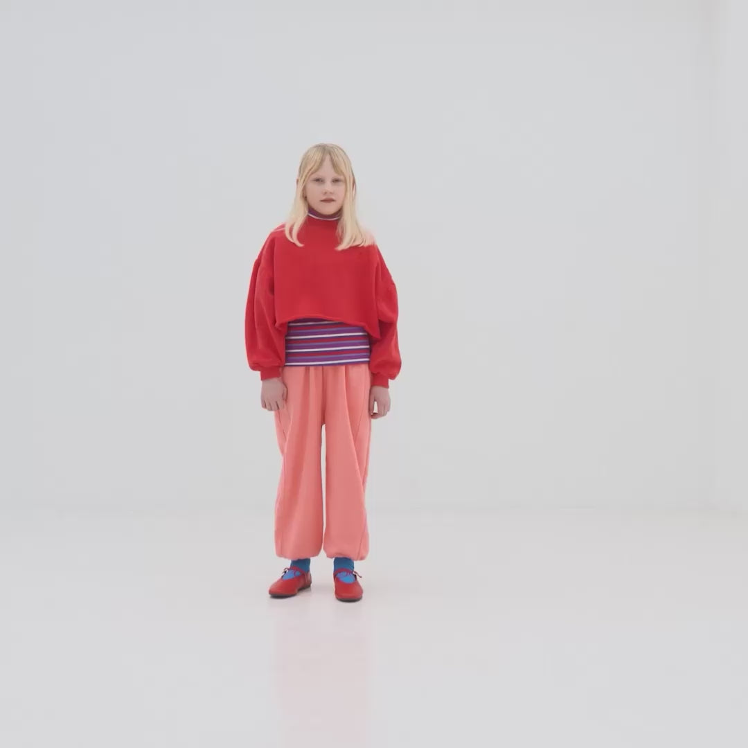 loose fit sweatpants - cheeky flamingo