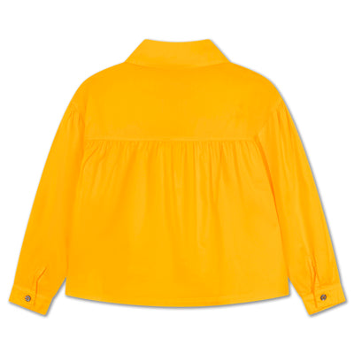 at ease blouse - glory orange