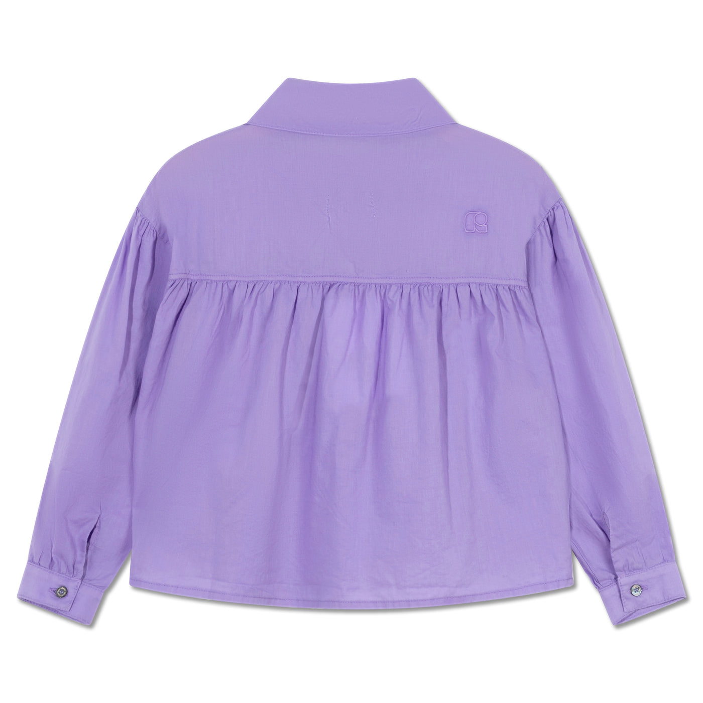 at ease blouse - violet violet