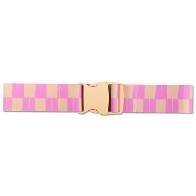 belt - soft pink tiles