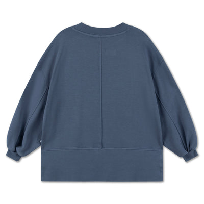 boxy sweatshirt - nightshade blue