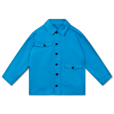 cargo jacket - bright blue