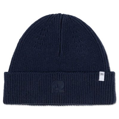 knit hat - evening blue