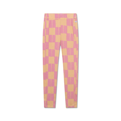 legging - soft pink tiles