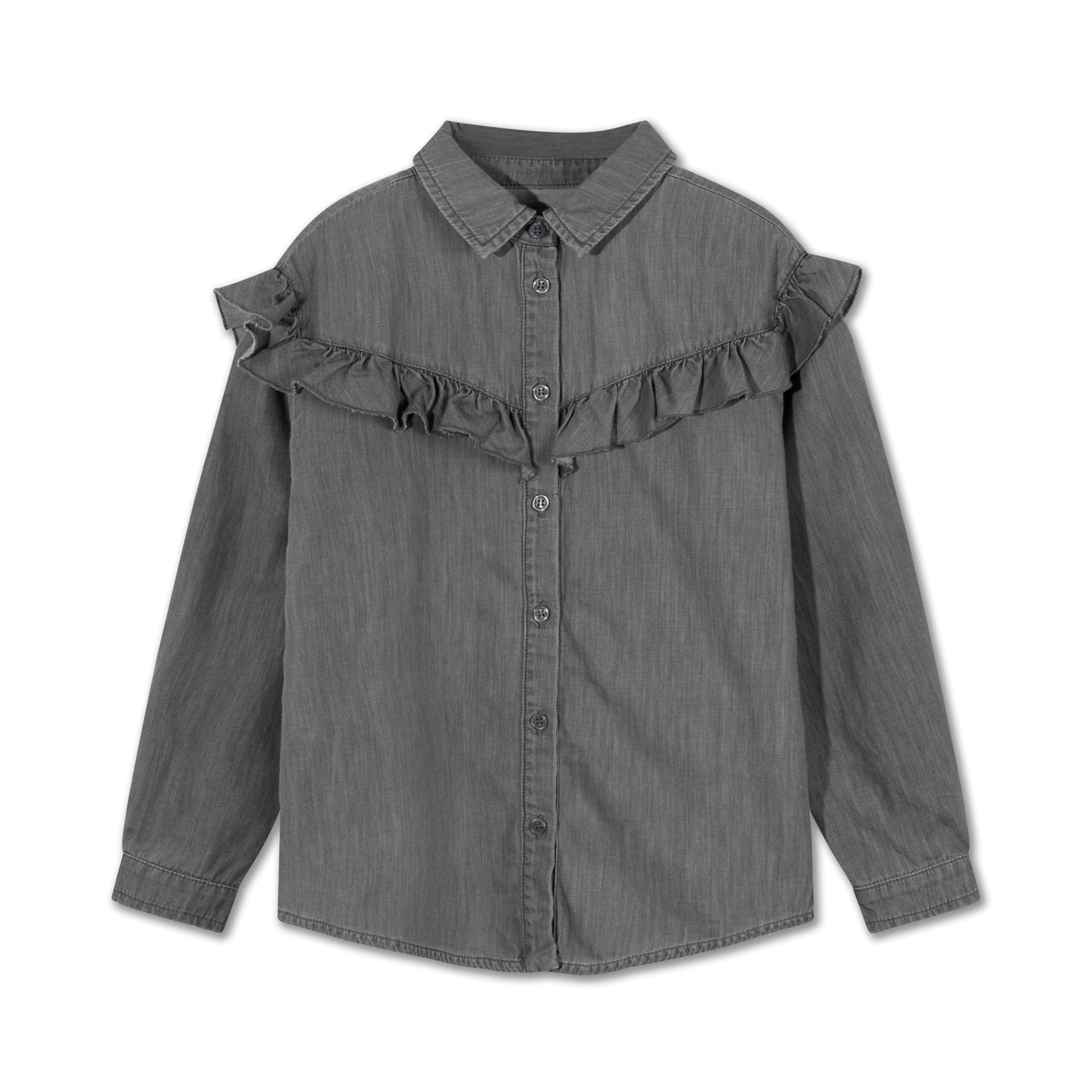 moony blouse - washed grey