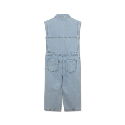 overall - mid washed blue