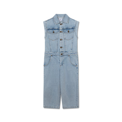 overall - mid washed blue