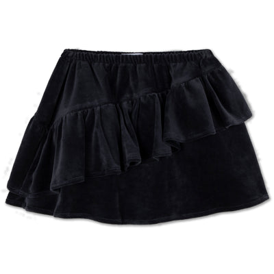 ruffle skirt - iron grey
