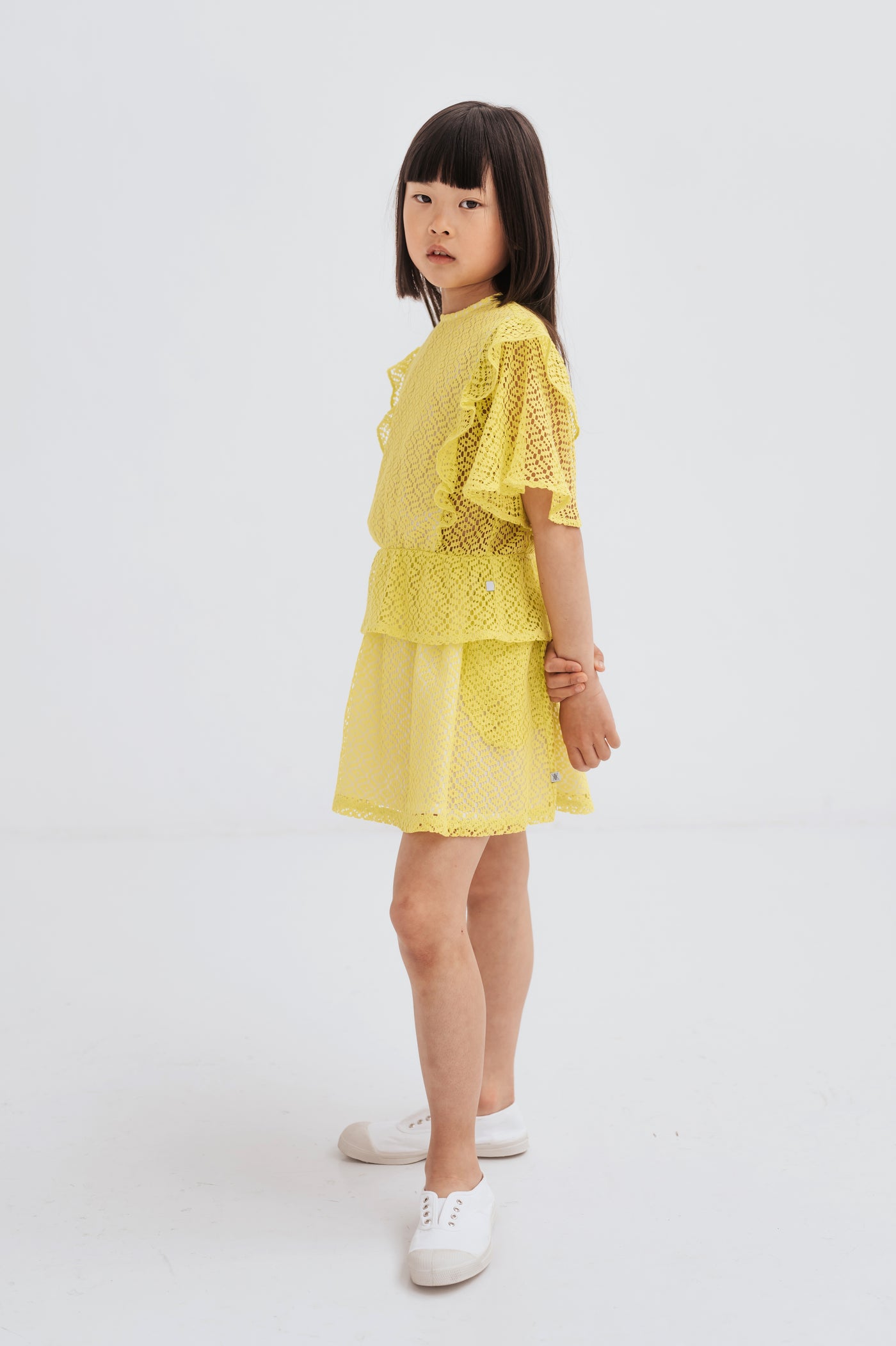ruffle dress - significant lace