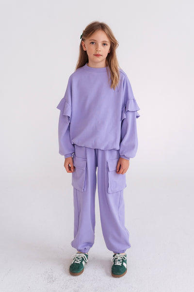 cargo pants - bright violet