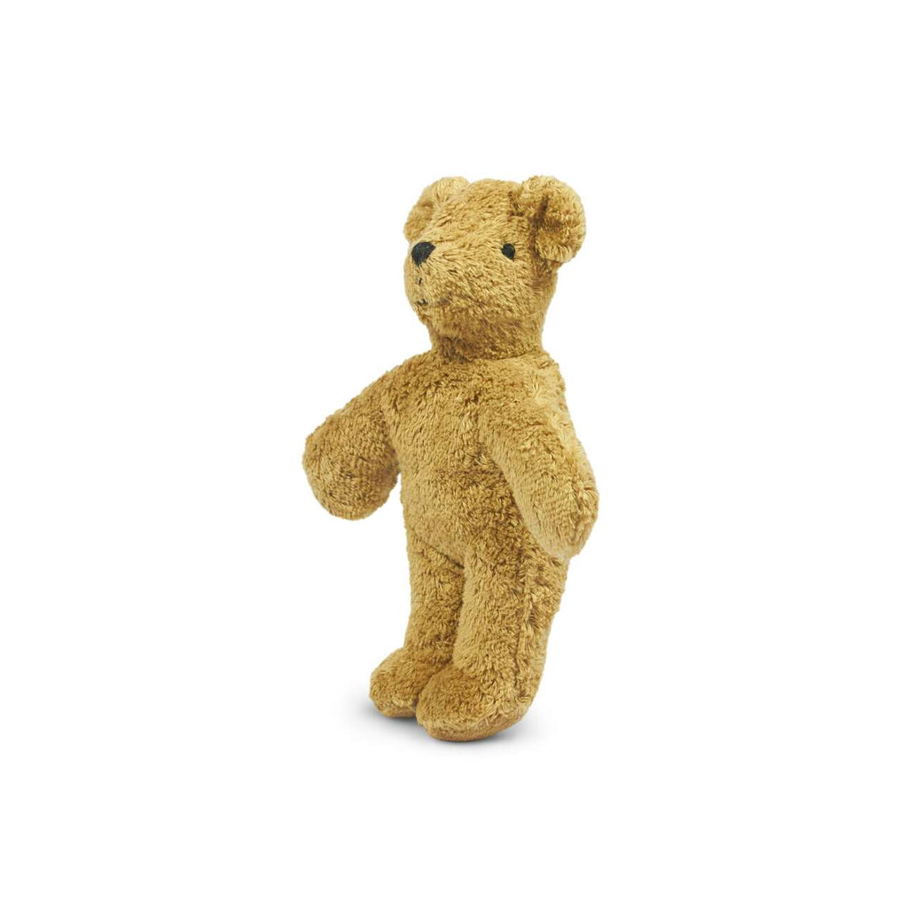 Senger Naturwelt 20 cm beige floppy animal bear, eco-friendly cotton plush toy, safe for babies and toddlers, handmade in Germany.