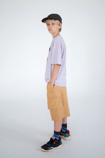 midi cargo short - powder