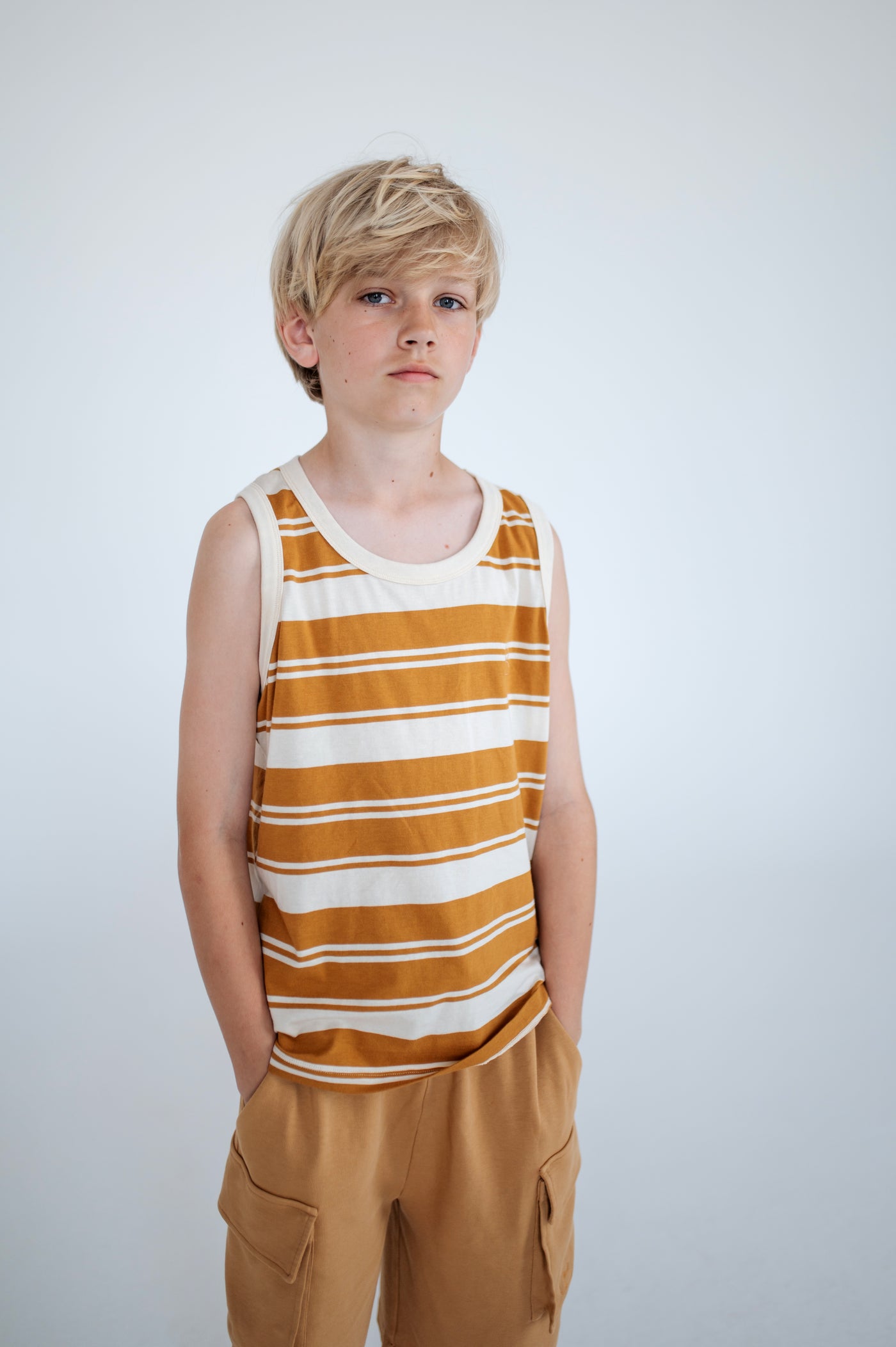 singlet - powder stripe