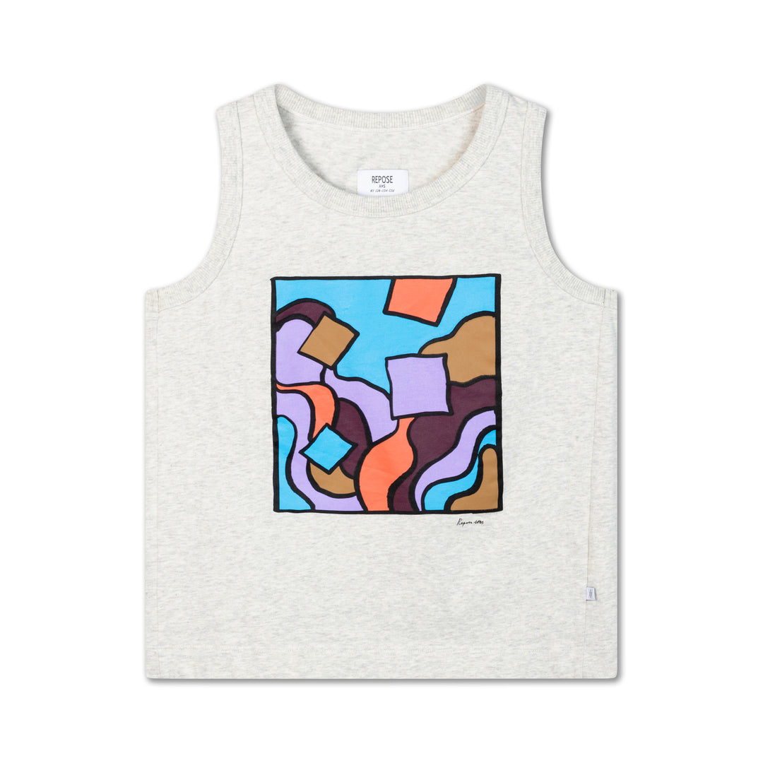 8Y/Repose.AMS Tシャツ tee shirt - light mixed grey – Repose AMS