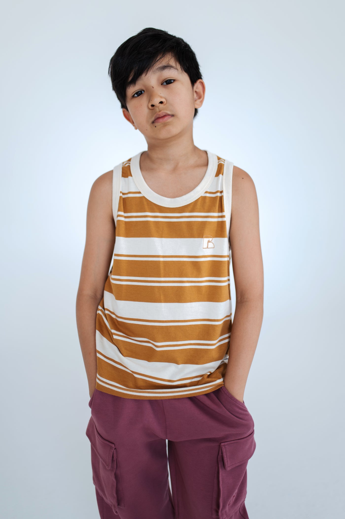 singlet - powder stripe