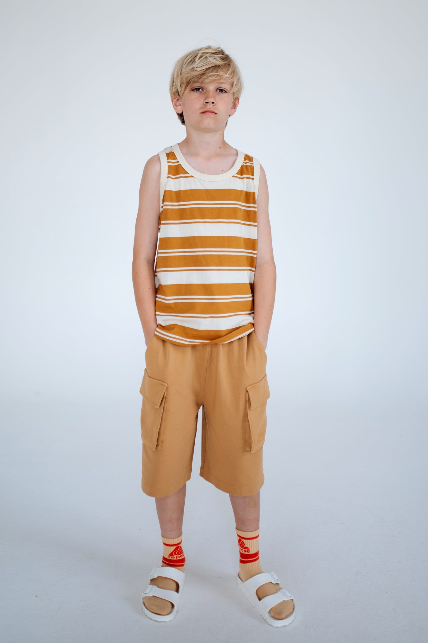 singlet - powder stripe