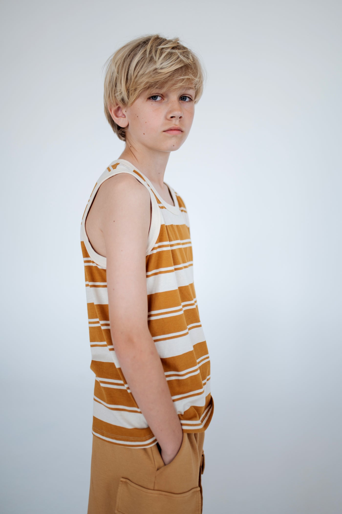 singlet - powder stripe