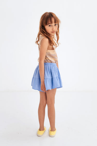 skirt short - lavender blue